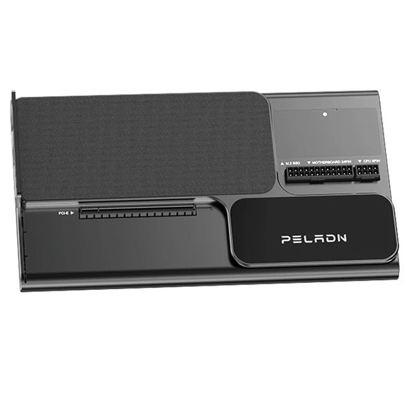 PELADN Link S-3 laptop eGPU dokkoló – PCIe x16, Thunderbolt 5, 2.5G LAN, M.2, USB3.2, SD kártyaolvasó, ATX/SFX táp kompatibilis