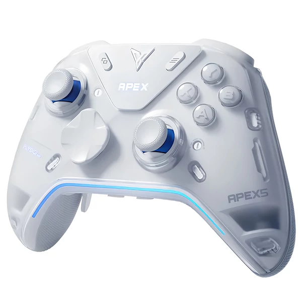 Flydigi APEX 5 vezeték nélküli gamer kontroller, állítható Hall 2.0 kar, rezgő Hall ravasz, 1000Hz frissítés