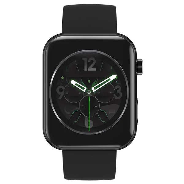 SENBONO P51 okosóra 1,91" kijelzővel, Bluetooth hívás, egészségmérés, fotó & videó funkció – Fekete