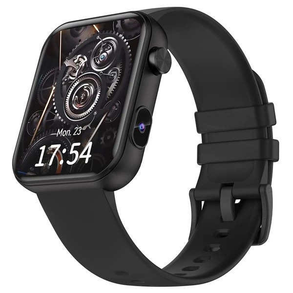 SENBONO P51 okosóra 1,91" kijelzővel, Bluetooth hívás, egészségmérés, fotó & videó funkció – Fekete