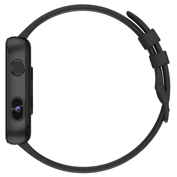SENBONO P51 okosóra 1,91" kijelzővel, Bluetooth hívás, egészségmérés, fotó & videó funkció – Fekete