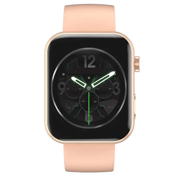 SENBONO P51 okosóra 1,91" kijelzővel, Bluetooth hívás, egészségmérés, fotó & videó funkció – Arany