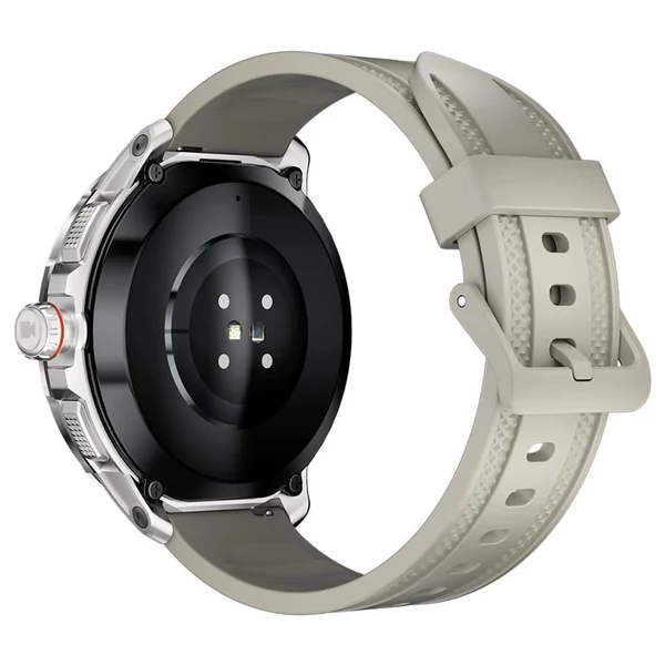 KUMI WATCH X3 Pro okosóra – 1.75" AMOLED kijelző, 4G hívás, 4GB+32GB tárhely, 2MP kamera, GPS, egészség- és sportkövetés – Ezüst