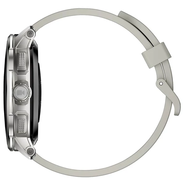 KUMI WATCH X3 Pro okosóra – 1.75" AMOLED kijelző, 4G hívás, 4GB+32GB tárhely, 2MP kamera, GPS, egészség- és sportkövetés – Ezüst