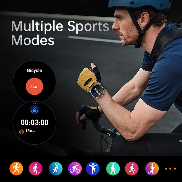 KUMI WATCH X3 Pro okosóra – 1.75" AMOLED kijelző, 4G hívás, 4GB+32GB tárhely, 2MP kamera, GPS, egészség- és sportkövetés – Ezüst
