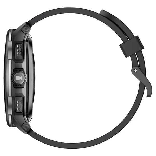KUMI WATCH X3 Pro okosóra – 1.75" AMOLED kijelző, 4G hívás, 4GB+32GB tárhely, 2MP kamera, GPS, egészség- és sportkövetés – Szürke