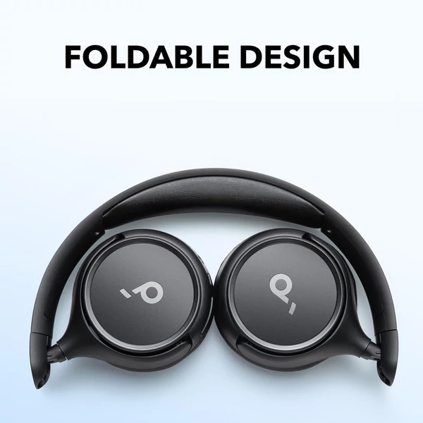 Anker Soundcore H30i Bluetooth fejhallgató – 70 óra üzemidő, multipont kapcsolat - Fekete