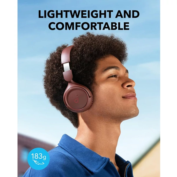 Anker Soundcore H30i Bluetooth fejhallgató – 70 óra üzemidő, multipont kapcsolat - Rózsapiros