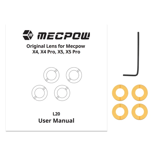 Mecpow X5 / X5 Pro / X4 / X4 Pro Original Lens 4pcs - 