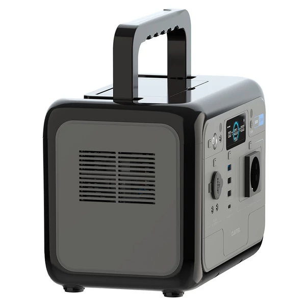 OUKITEL P800 hordozható erőmű – 512Wh/800W akkumulátor, AC/DC gyorstöltés, napelemes generátor kempinghez, vészhelyzetre