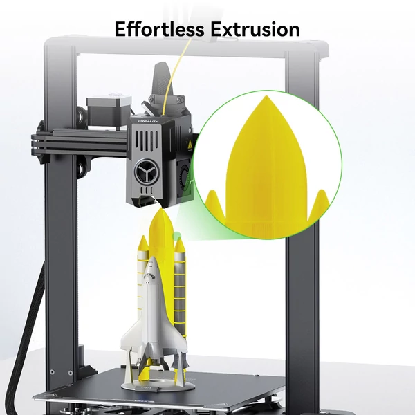 5kg Creality Hyper-PETG filament szett – fehér, fekete, zöld, átlátszó és szürke (5×1kg tekercs)