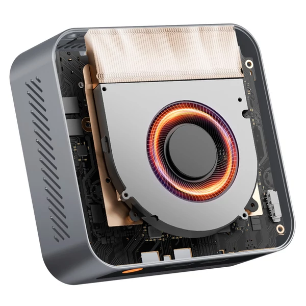 Ninkear M7 Mini PC, Ryzen 5 7430U, 16GB RAM 512GB SSD, 4K tripla kijelző HDMI+Type-C, WiFi 6, BT 5.2, USB, LAN