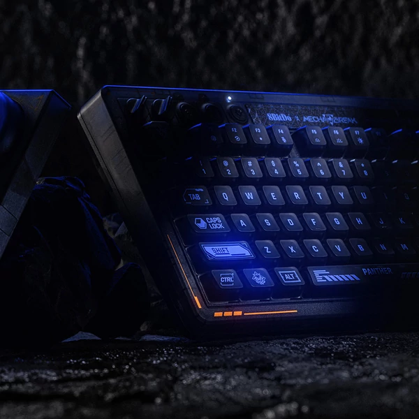 8BitDo Retro 87 Mechanikus Billentyűzet Mecha BREAK – RGB Háttérvilágítású Gaming Billentyűzet, Vezeték Nélküli Bluetooth 5.0/2.4G/Vezetékes