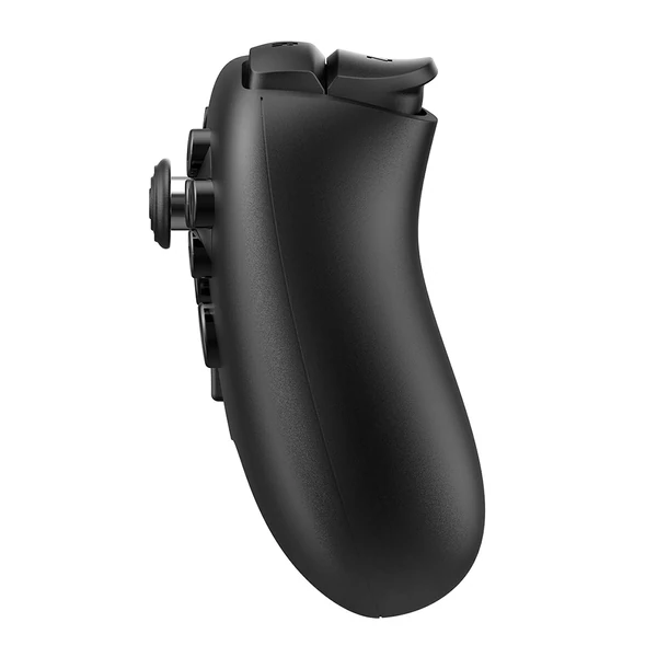 Az 8BitDo 64 Bluetooth játékkonzol kontroller Analogue 3D, Switch 1/2, Windows és Android eszközökhöz - Fekete színben