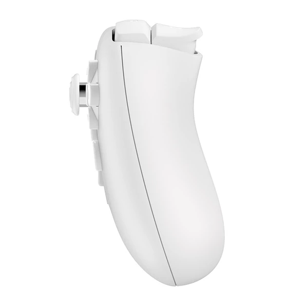 Az 8BitDo 64 Bluetooth játékkonzol kontroller Analogue 3D, Switch 1/2, Windows és Android eszközökhöz - Fehér színben