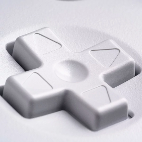 Az 8BitDo 64 Bluetooth játékkonzol kontroller Analogue 3D, Switch 1/2, Windows és Android eszközökhöz - Fehér színben