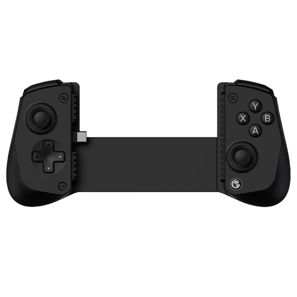 GameSir X5 Lite vezetékes Type-C mobil játékvezérlő, Hall Effect karokkal, Turbo funkcióval, átvezető töltéssel - Fekete