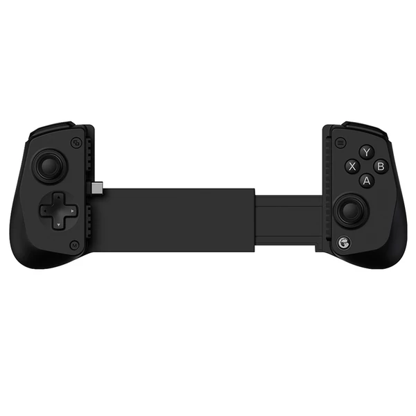 GameSir X5 Lite vezetékes Type-C mobil játékvezérlő, Hall Effect karokkal, Turbo funkcióval, átvezető töltéssel - Fekete
