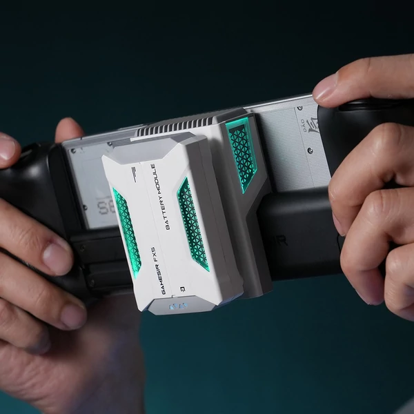 GameSir X5 Lite vezetékes Type-C mobil játékvezérlő, Hall Effect karokkal, Turbo funkcióval, átvezető töltéssel - Fekete