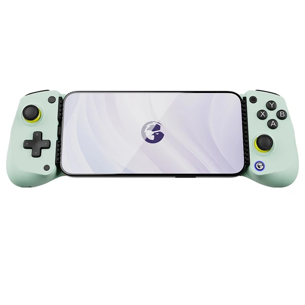 GameSir X5 Lite vezetékes Type-C mobil játékvezérlő, Hall Effect karokkal, Turbo funkcióval, átvezető töltéssel - Zöld