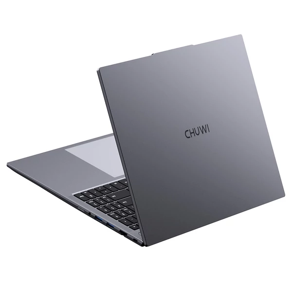 CHUWI CoreBook Plus laptop, 16” IPS kijelző, Ryzen 5 7430U, 16GB RAM, 512GB SSD, WiFi 6, USB-C, HDMI, RJ45, BT 5.2