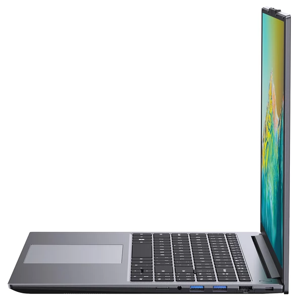 CHUWI CoreBook Plus laptop, 16” IPS kijelző, Ryzen 5 7430U, 16GB RAM, 512GB SSD, WiFi 6, USB-C, HDMI, RJ45, BT 5.2