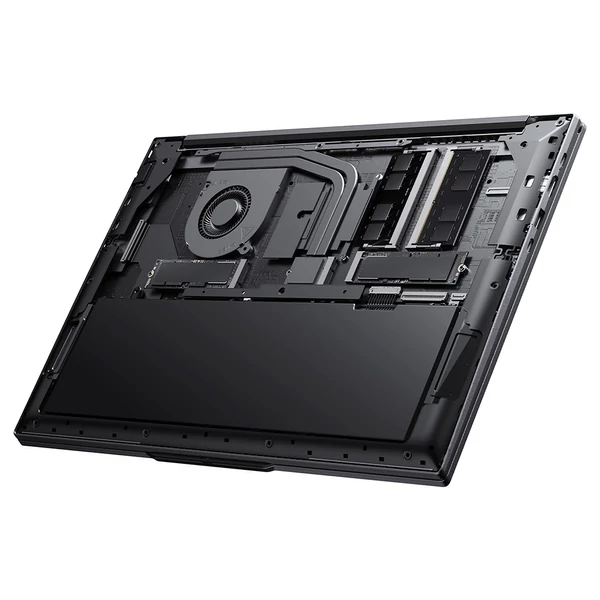 CHUWI CoreBook Plus laptop, 16” IPS kijelző, Ryzen 5 7430U, 16GB RAM, 512GB SSD, WiFi 6, USB-C, HDMI, RJ45, BT 5.2