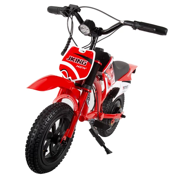JKING C6 Elektromos gyerek motor, 200W, 2600mAh akku, 12'' kerék, 16km/h, 2 óra üzemidő, 12km hatótáv - Piros
