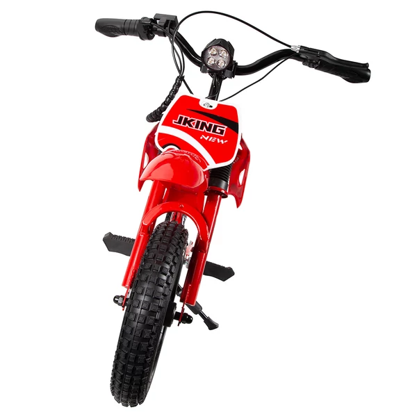 JKING C6 Elektromos gyerek motor, 200W, 2600mAh akku, 12'' kerék, 16km/h, 2 óra üzemidő, 12km hatótáv - Piros