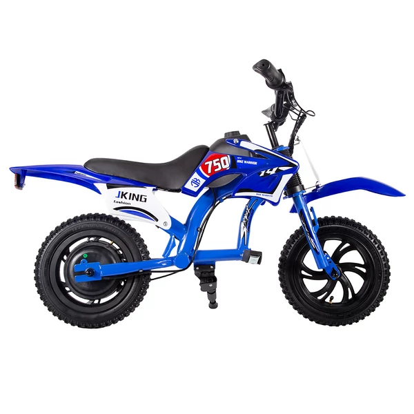 JKING C6 Elektromos gyerek motor, 200W, 2600mAh akku, 12'' kerék, 16km/h, 2 óra üzemidő, 12km hatótáv - Kék