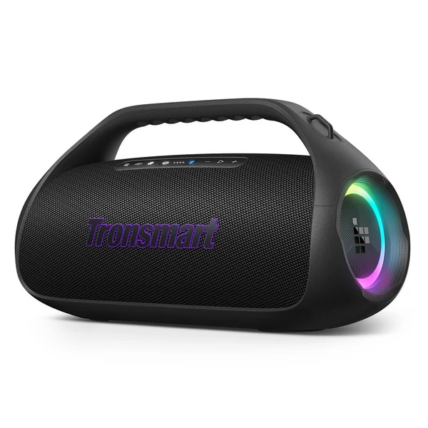 Tronsmart Bang 2 hordozható party hangszóró, erőteljes hangzással és mély basszussal – Fekete