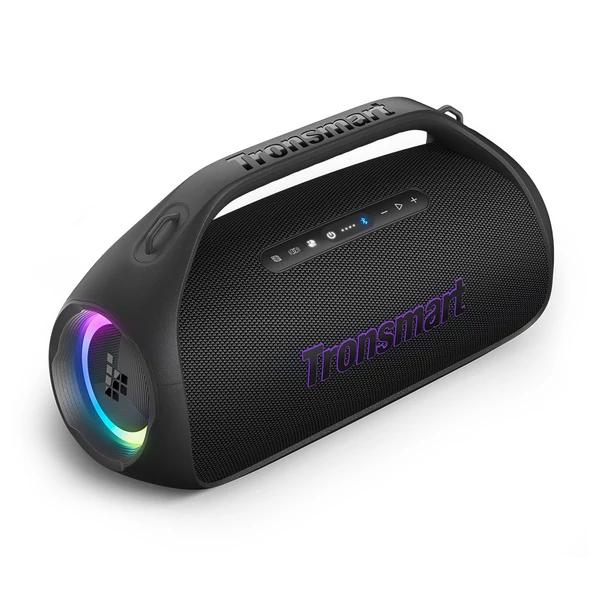 Tronsmart Bang 2 hordozható party hangszóró, erőteljes hangzással és mély basszussal – Fekete