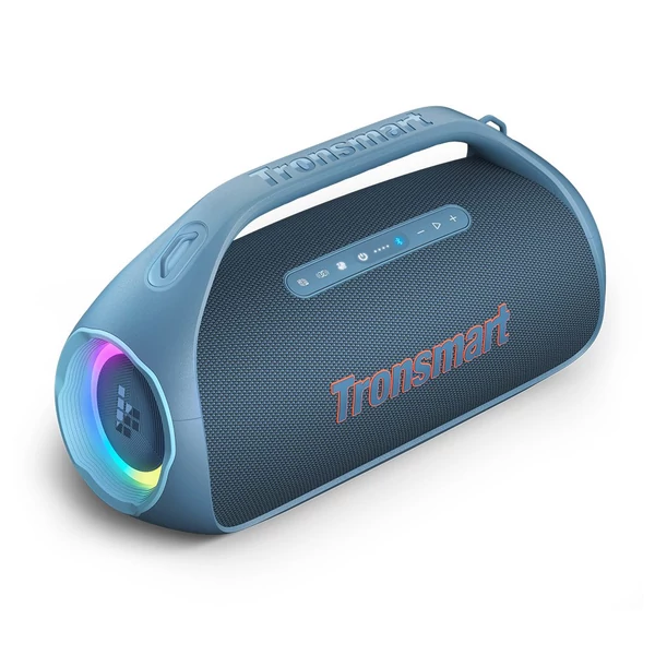 Tronsmart Bang 2 hordozható party hangszóró, erőteljes hangzással és mély basszussal – Kék