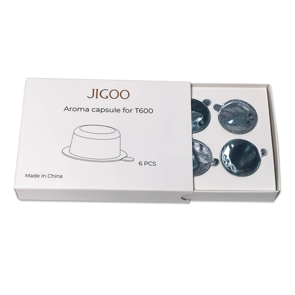 JIGOO T600 porszívó illatkapszula, 6 db aromakapszula Floral Delight illattal ágynemű tisztításhoz