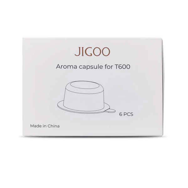 JIGOO T600 porszívó illatkapszula, 6 db aromakapszula Floral Delight illattal ágynemű tisztításhoz