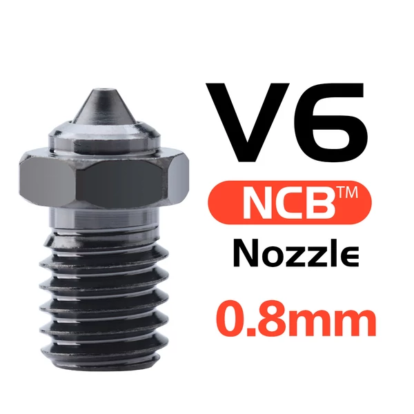 Trianglelab V6 NCB 0,8 mm fúvóka Voron 3D nyomtatóhoz