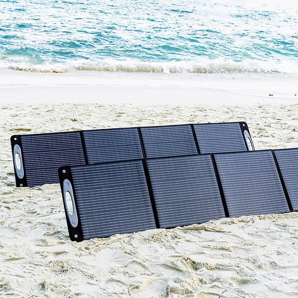 OUKITEL PV200 összecsukható napelem állvánnyal, 21,7% energiaátalakítás, IP65 vízálló