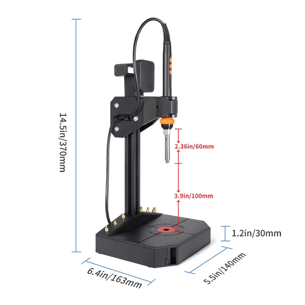 Mintion Nutopress hőbeillesztő prés készlet 3D nyomtatáshoz, EU csatlakozóval