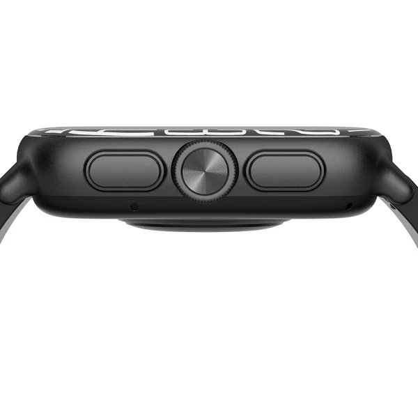 IMIKI Frame 2 Pro okosóra, 2.01″ AMOLED kijelző, 24/7 egészség- és alváskövetés, 6 műholdas GPS, 15 napos üzemidő, 5ATM vízálló - Fekete