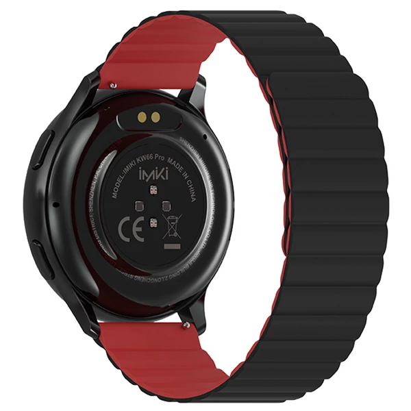 IMIKI KW66 Pro okosóra, 1.43” AMOLED kijelző, 100+ sportmód, IP67 vízálló, egészségfigyelés, Bluetooth hívás