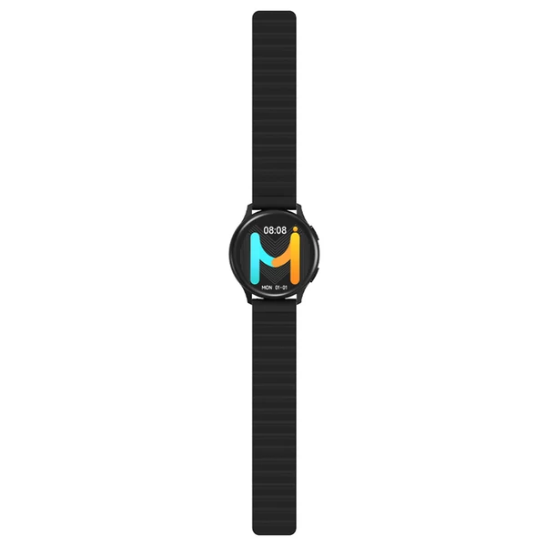 IMIKI KW66 Pro okosóra, 1.43” AMOLED kijelző, 100+ sportmód, IP67 vízálló, egészségfigyelés, Bluetooth hívás