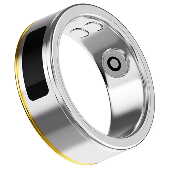 IMIKI Smart Ring 2 okosgyűrű, 5ATM vízálló, alváskövetés, érintésvezérlés, méret 8#, Ø18,2mm, 57mm körméret