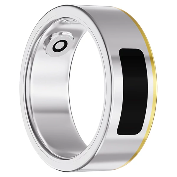 IMIKI Smart Ring 2 okosgyűrű, 5ATM vízálló, alváskövetés, érintésvezérlés, méret 8#, Ø18,2mm, 57mm körméret