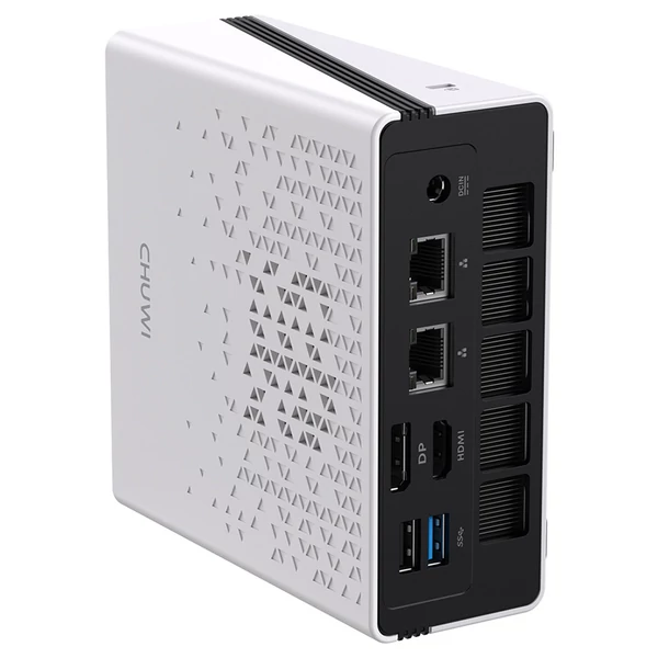 CHUWI UBox Mini PC Ryzen 5 7430U, 16GB RAM 512GB SSD, 4K tripla kijelző USB-C HDMI DP, WiFi 6 BT5.2, 2.5G LAN