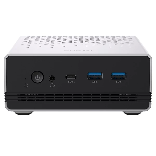 CHUWI UBox Mini PC Ryzen 5 7430U, 16GB RAM 512GB SSD, 4K tripla kijelző USB-C HDMI DP, WiFi 6 BT5.2, 2.5G LAN