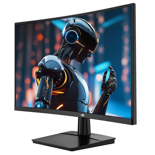 TITAN ARMY C24A1H ívelt gaming monitor 23,6", VA, Full HD 240Hz, FreeSync, HDR10, 96% sRGB, HDMI, DP, alacsony kékfény