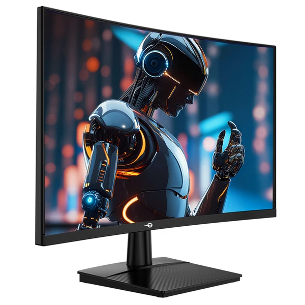 TITAN ARMY C24A1H ívelt gaming monitor 23,6", VA, Full HD 240Hz, FreeSync, HDR10, 96% sRGB, HDMI, DP, alacsony kékfény