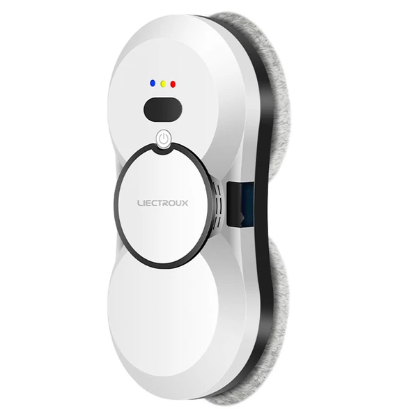 Liectroux HCR-10 ablakmosó robot, 30 ml tartály, ultrahangos permetezés, 2800Pa szívóerő, 6,8 cm vékony, fehér