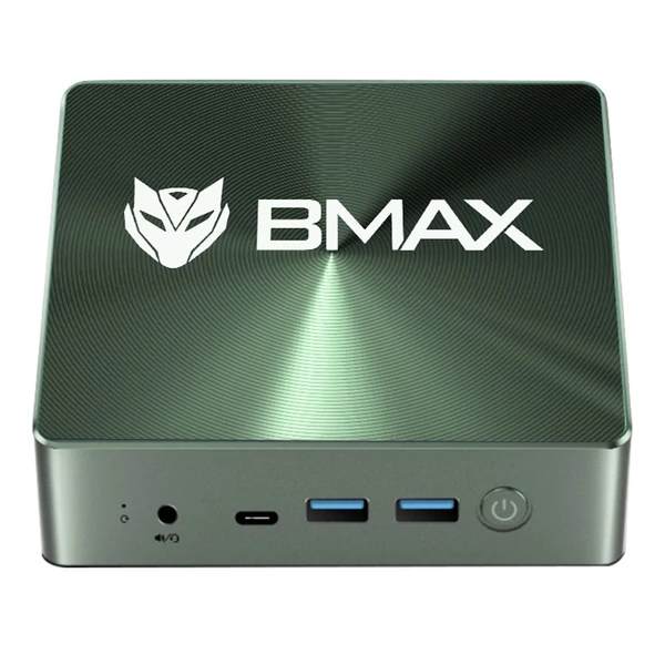 BMAX B6 Plus Mini PC Intel Core i3 3.2GHz, 12GB RAM, 512GB SSD, 4K 3 kijelzős, HDMI Type-C, USB3.0, LAN, WiFi, Windows 11