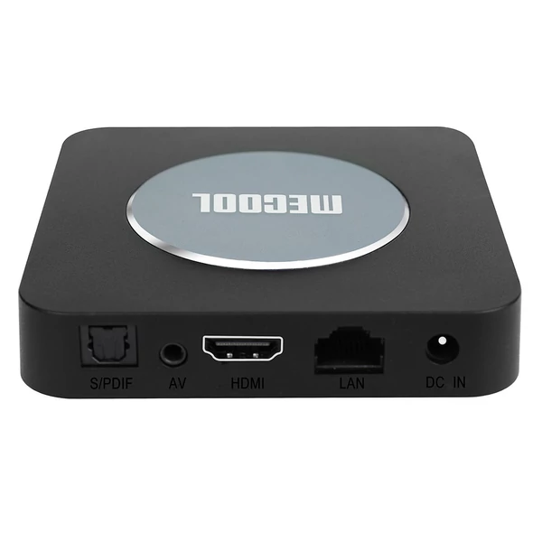 MECOOL KM2 Plus Android TV Box Netflix támogatással, 4K HDR, Dolby Atmos, WiFi, BT5.0, Google Assistant, multimédiás lejátszó